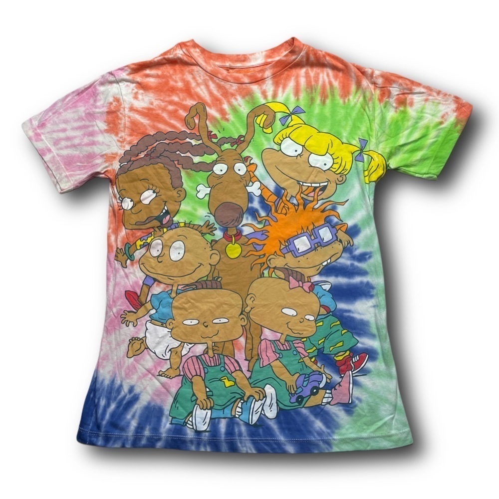 Rugrats Tiedye Nickelodeon 1990s tv show graphic t-shirt - size Small
